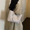 Woven Women's Large Tote Bag - 2026 Style, High-Capacity Casual Work Shoulder Bag