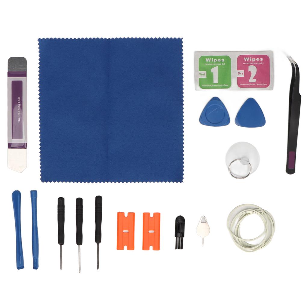 Outer Glass Screen Replacement Professional Repair Tool Kit with OCA Glue for Samsung Galaxy Z Fold 2 5G F916