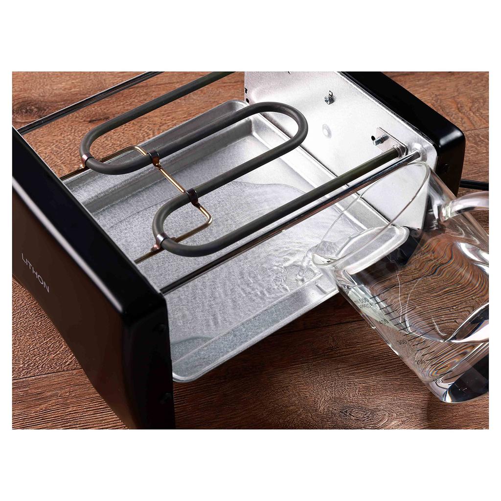 LITHON Jumbo Yakitori Grill Iron Grilling Easy to Make Authentic Yakitori at Home KDGC-007B, Plate, Yakitori, Yakiniku, Net,