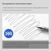 KACO 0.5mm Erasable Red Press Gel Pen