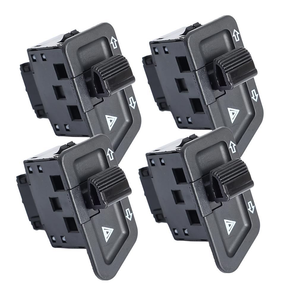 Motorcycle Warning Light Dual Flash Switch Plastic Indicator Light Button Turn Signal Starter Vehicle Modification Accessories