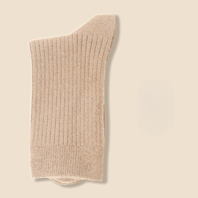 Women's Autumn and Winter Velvet Thickened Warm Boneless Wool Tube Socks