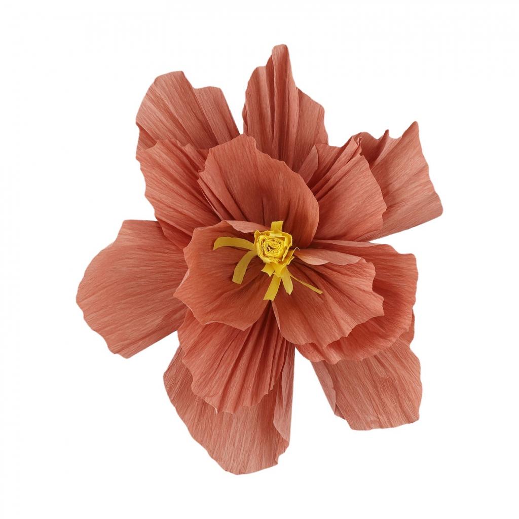 Customizable Pleated Flowers Multiple-Color Reusable