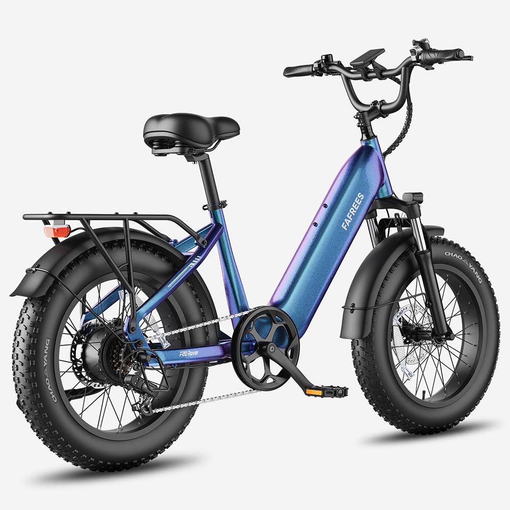 Electric Bicycle Fafrees F20 Rover 20" 250W Motor 48V 20AH Dual Hydraulic Disc Brakes Top Speed 25km/h LCD Display 7 Speed Max Load 150Kg