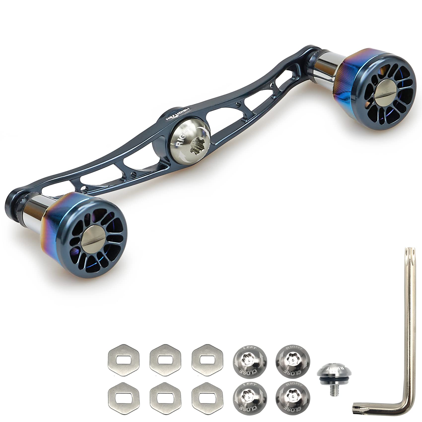 

Катушка HEIGHTEN 115 мм, ручка, 8 цветов, 70, авиационный алюминий, Shimano Daiwa Abu Garcia, стандартная катушка, черный двигатель (Темно-синий) (152)
