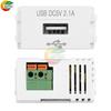 Handy-Ladeplatte USB-Strommodul 220V-Steckdose 5V-Transformator 2,1A 1A USB-Lade-Stromsteckdose Netzteil