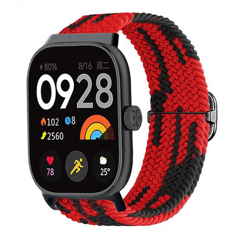 Nylonowa pętelka do zegarka pasek do Redmi Watch 4 akcesoria sportowe oddychający pasek zamienny bransoletka Xiaomi Mi Band 8 Pro pasek