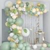Kit Arche Guirlande de Ballons Vert Sauge Décoration de Mariage Anniversaire Enfants Adultes Ballons de Mariage Décoration de Baby Shower Globos