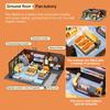 PANTASY Bakery Building Set, European-Style Bakery, Retro Street Model, DIY Building Blocks for Adults, Interior Collection