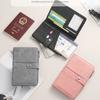 Passport Cover PU Passport Bag Card Holder Storage Card Bag Portable Storage Bag  Women