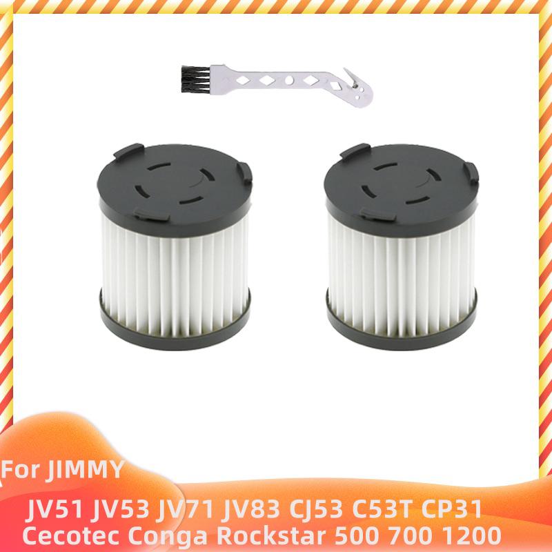 Compatible for JIMMY Handheld Cordless Vacuum JV51 JV53 JV71 JV83 CJ53 C53T CP31 Conga Rockstar 300 500 700 1200 Ultimate Filter