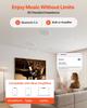Bluetooth Ceiling Speakers, 165.1 mm, In Ceiling & In-Wall Speaker System with Amplifier, 2-Way, for Damp Humid Placement, Home Theater, Covered