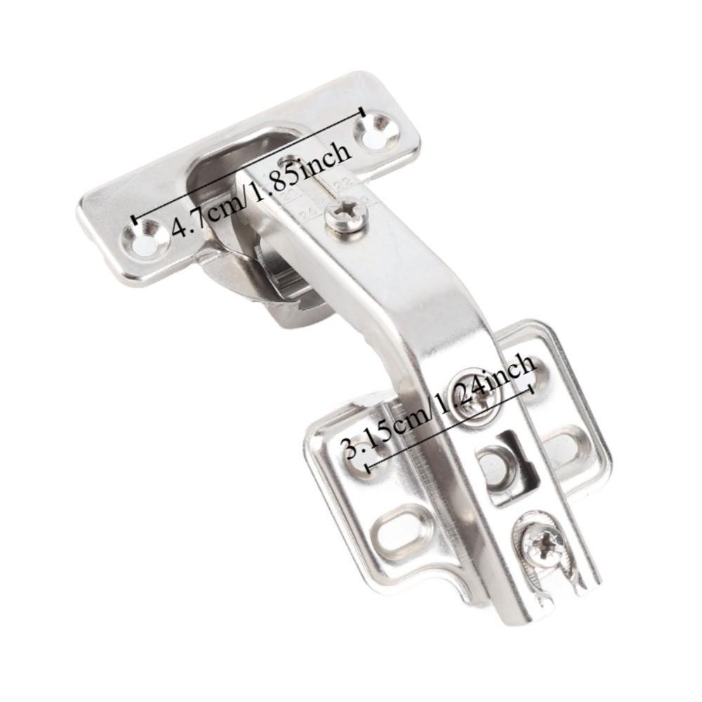 2PCS Full Overlay Corner Cabinet Hinge Concealed Hardware Lazy Susan Hinges  Kitchen Cabinet