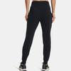 Under Armour Solid Color Drawstring Training Knit Pants Women Bottoms Black 1369385-001