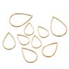 10pcs Stainless Steel Geometric Star Cross Round Frame Earrings Charms Connectors for Necklaces Earrings Jewelry Making Supplies