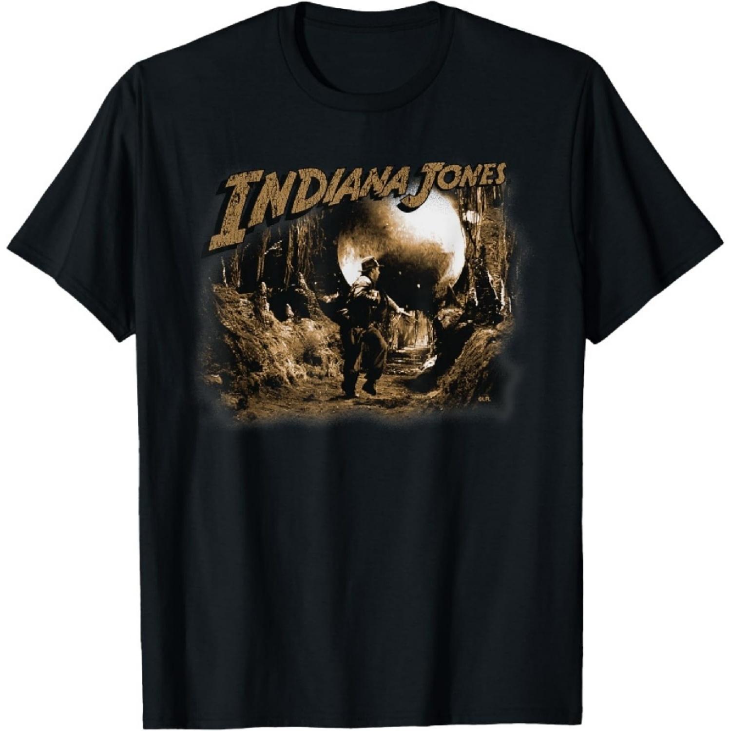 Футболка Lucasfilm Indiana Jones Raiders of the Lost Ark Boulder Run S чёрный