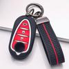 Key Fob Cover for Alfa Romeo Romeo Giulia Stelvio Mito3 Giulietta with Keychain Anti-Scratch Surface Shockproof Structure Soft Grip Texture