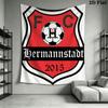 FC Hermannstadt Wall Hanging Printed Fabric Blanket Decorative Tapestries for Bedroom Living Room Home Decor