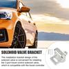 Supporto per Valvola Solenoide a 3 Porte per Civic Mac AEM Booster Controller Staffa Supporto Valvola Solenoide Robusta in Lega di Alluminio Parti di Modifica Auto