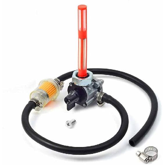 

Fuel Valve Petcock Shut Off Switch and Lever Screw Fit for Honda VTX1300C VTX1300R 1300S 1300T/OEM:16950-MEM-674