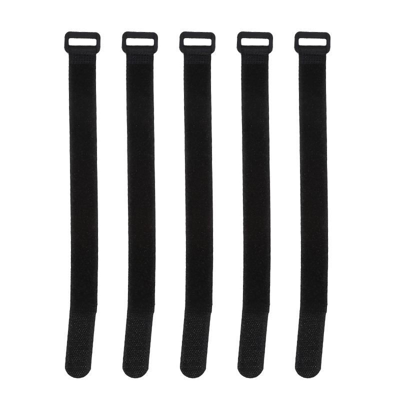 10Pcs/Set Reusable Fishing Rod Tie Holder Strap Suspenders Fastener Hook Loop Cable Cord Tie Belt Fishing Tackle Box Accessories