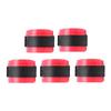 5PCS Bow Riser Handle Grip Tape Sweat Absorption Archery Anti Skid Band Wrapped for Compound Recurve Bow Red