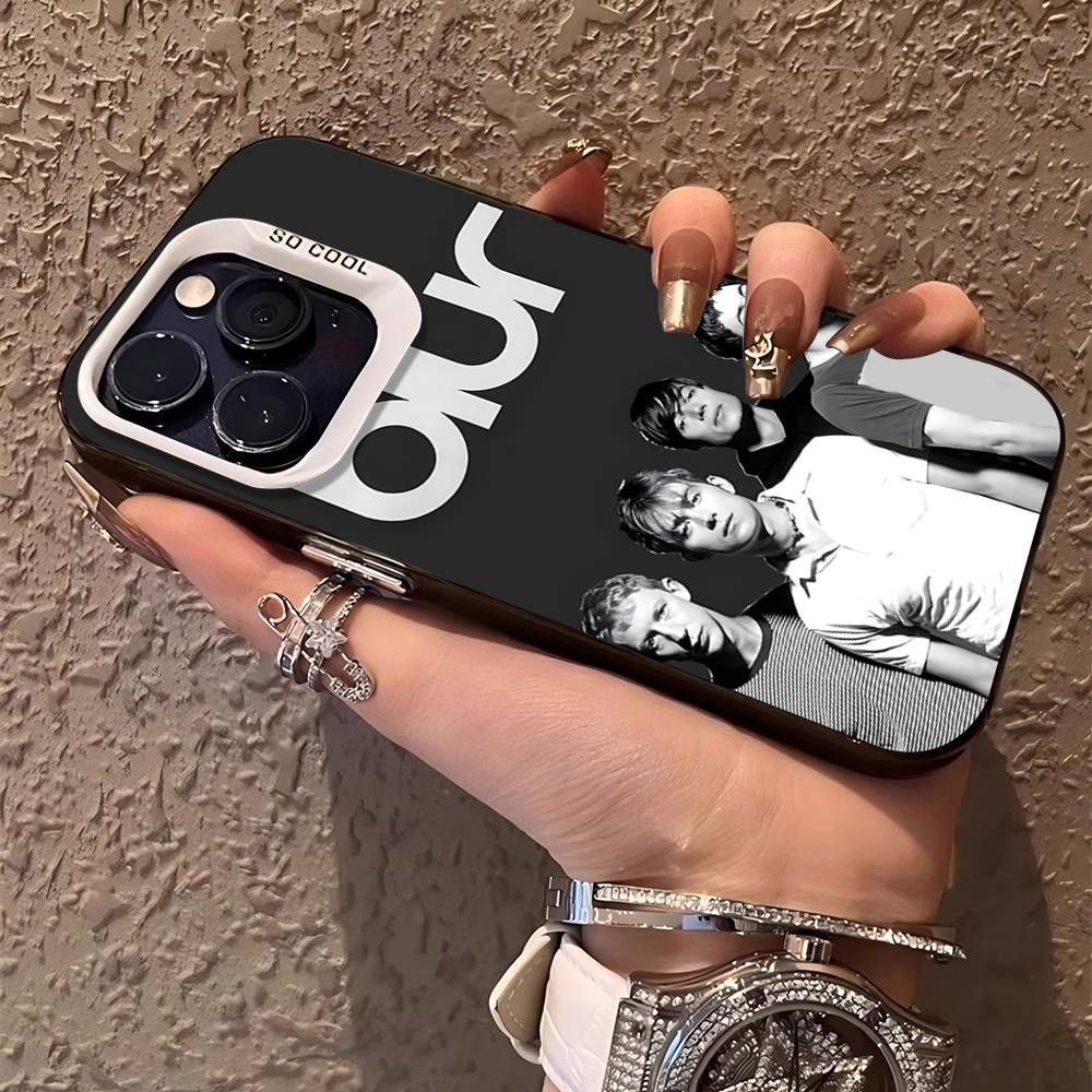 Band Musik Rapper B-Blur Vintage Phone Case For IPhone 17 16 15 14 11 12 13 Pro Max Pro Plus Colored Silver Cover