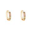 European Colorful Zirconia Ear Cuff - Minimalist, Versatile & Cute for Women