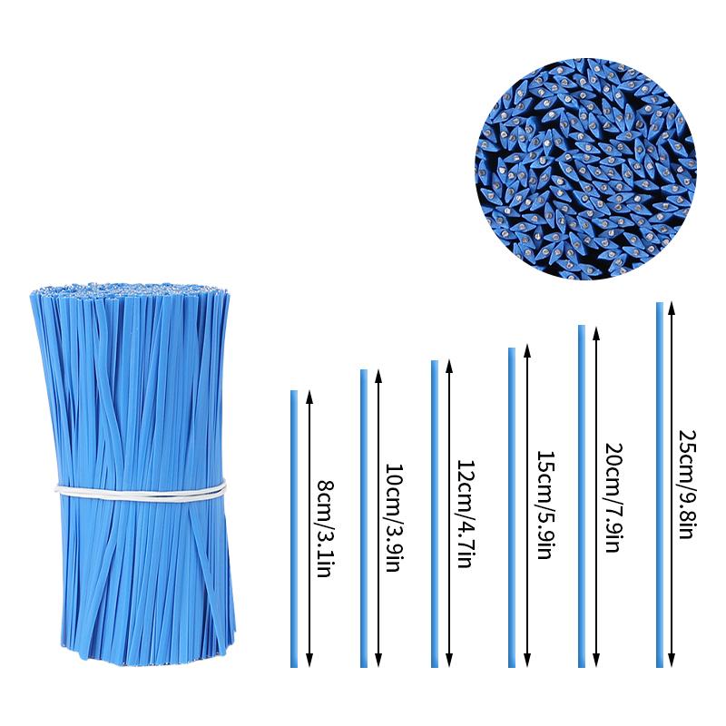 Legături de cablu pentru grădinărit Legătură răsucită din sârmă de fier Multifuncțională Plante cățărătoare Vii Reutilizabile Acoperite Sfoară de fixare Suport flori Legături de cablu