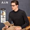 Antonio Men's Cashmere Lambswool Blend Round Neck Knit Sweater