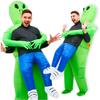Alien Ufo Costume, Inflatable, Self-Inflating, Halloween Costume