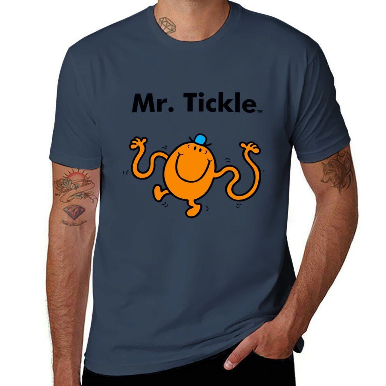 

Mr. Tickle Will Tickle T-Shirt t shirt man designer cotton t shirts man 100% T-Shirt S