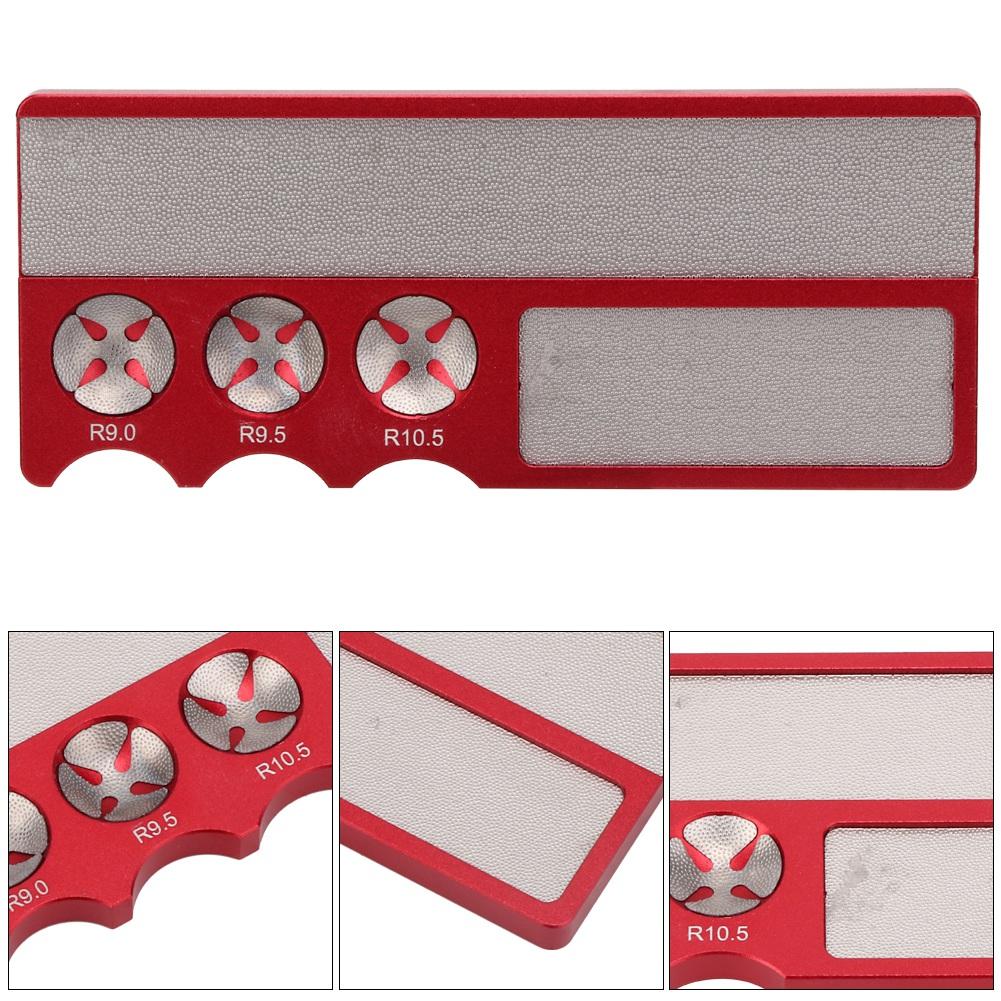 Multifunction Snooker Billiard Pool Stick Club Cue Tip Radian Shaper Grinding Repair Toolred