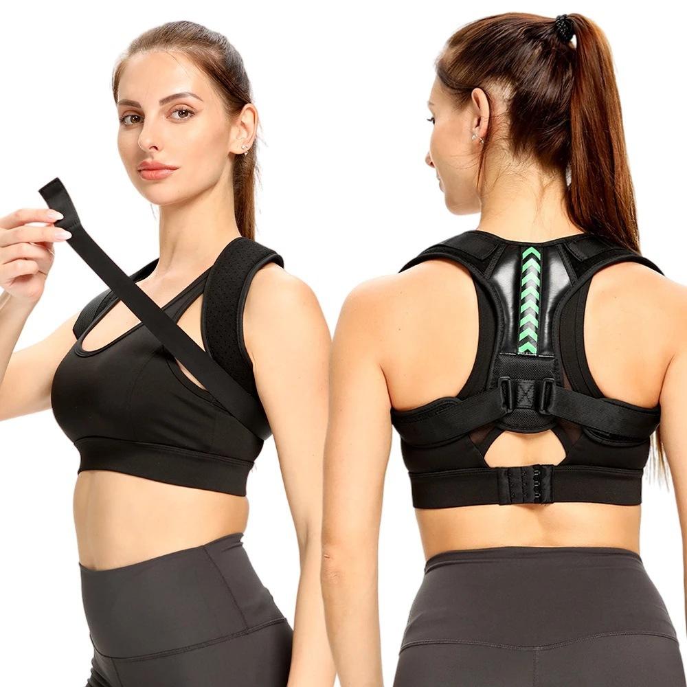 Unisex Adjustable Back Posture Corrector Belt Spine Support Belt Sport Upper Back Posture Corrector Brace Shoulder Support Vest