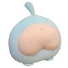 Cute Peach Bottom Plush Toy Chair Cushion Soft Fluffy Stuffed Animal Pillow