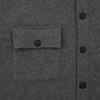 2026 Spring/Fall Men's Plus Velvet Lapel Slim Fit Solid Jacket - European Size