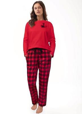 Luna 394 Pyjama Länge/Größe S-2XL Damen Luna