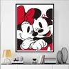 Disney Diamond Painting Set Mickey  Minnie Sweet Illustration Embroidery Wall Decoration Craft DIY Set Gift Handmade Crystal 5D Diamond