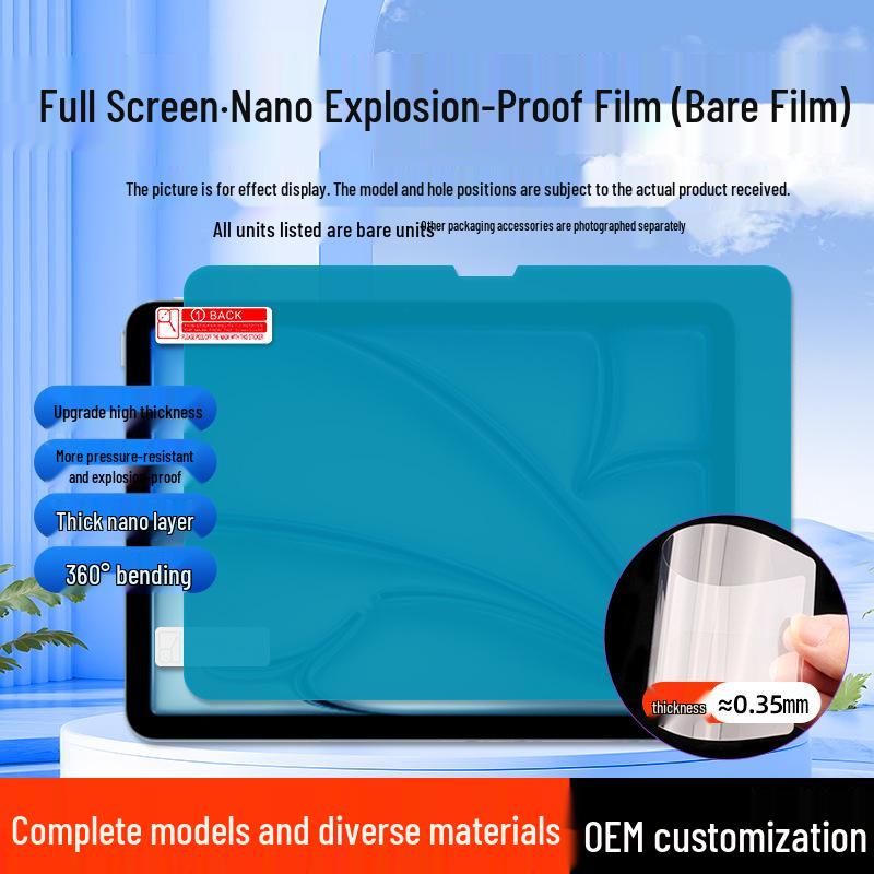 Film Hidrogel PET Mat de Înaltă Definiție 11 Inci Oppo Pad SE Rezistent la Explozii