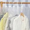 Pack of 6 Multiple Size Hanging Vacuum Storage Bags Offering Wrinkle Prevention and Dust Protective