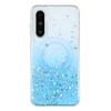 For Samsung Galaxy A56 5G Case Compatible with MagSafe Sparkle Epoxy TPU+Acrylic Phone Cover