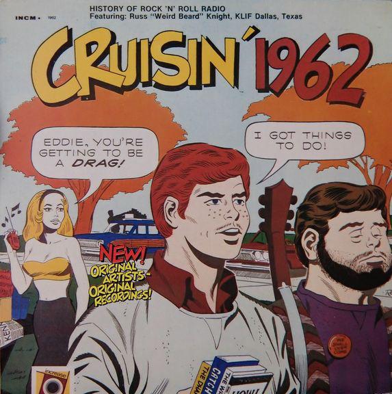 Виниловая пластинка РАЗЛИЧНЫЕ Cruisin 1962 INCM1962 Increase Record US Rock Б/У