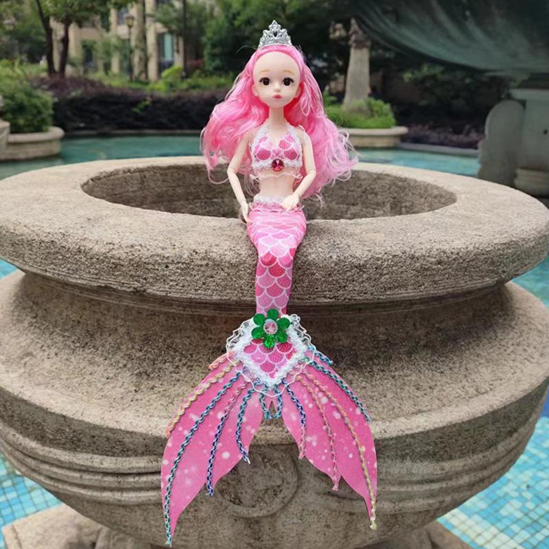 45cm Avtakbar Utklednings Stor Hale Havfrue Dukke Jentedukke Gave Leketøy for Barn