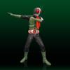 Kamen Rider 2 Mega Kit Vinil Moale Reeditare Aproximativ 40cm Asamblare Moale Verde Nu. Ediție, Scara 1/4, Înalt, Vinil, Neterminat, Kit,