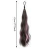 All-in-one Self-winding Hair Bundle Synthetic Flower Bud Hair Bun Hair Bag  For Girls