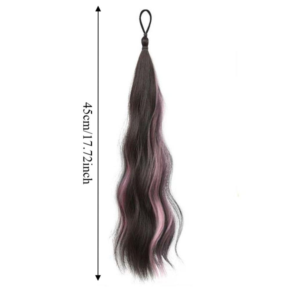 All-in-one Self-winding Hair Bundle Synthetic Flower Bud Hair Bun Hair Bag  For Girls