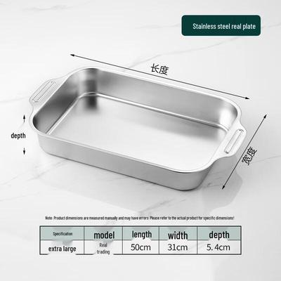 Stainless Steel Induction Roasting Pan