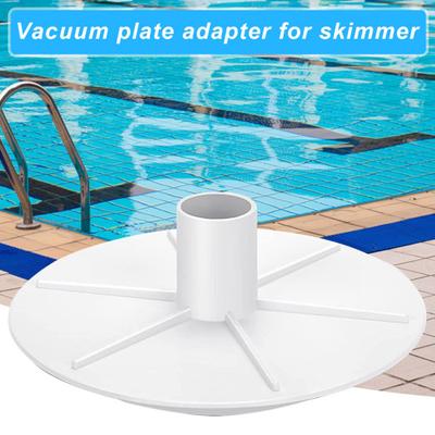 Skimmer Vacuum Plate Pool Skimmer Vacuum Adapter Universal Simple Installation Skimmer Vacuum Lid Replacement Parts