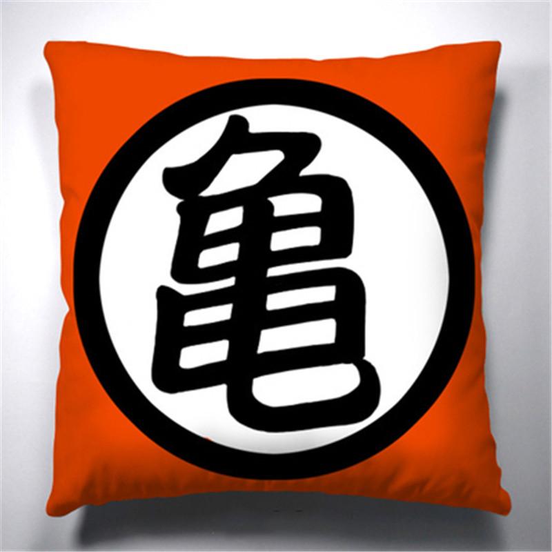 Anime Dragon Ball Pillow Cover Cartoons Son Goku Action Figures 45x45cm Square Pillowcase Sofa Decor Cushion Cover Toys Gifts