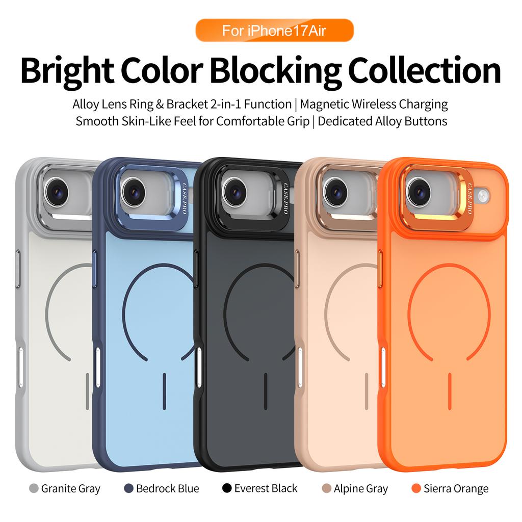 High Quality Liquid Silicone Magnetic Phone Case for iPhone 17 13 14 15 16 Pro Max Shockproof Cover Metal with Camera Frame